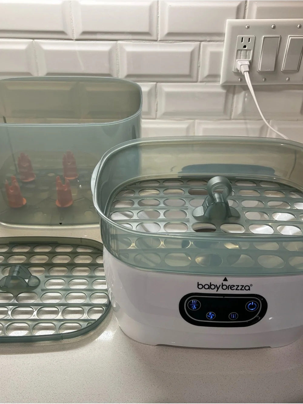 Baby Brezza Kids Accessories Sterilizer Lid in Sage Green
